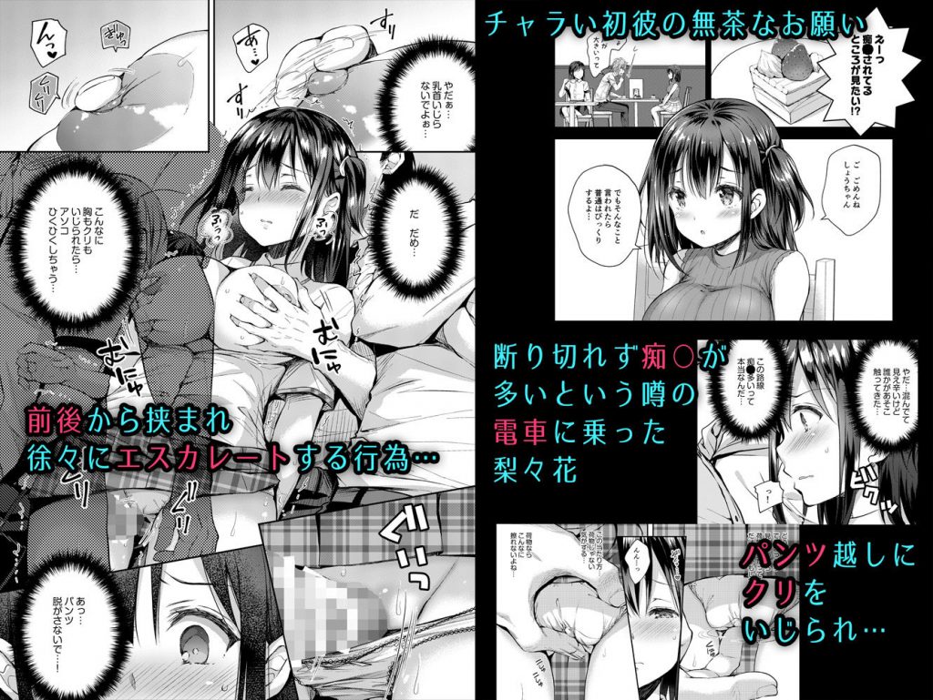 恥辱の痴●電車4～彼氏にせがまれ痴●電車に乗った少女～【Sugar＊Berry＊Syrup】
